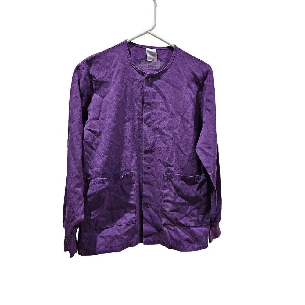 Medline XS scrub top purple Item #65